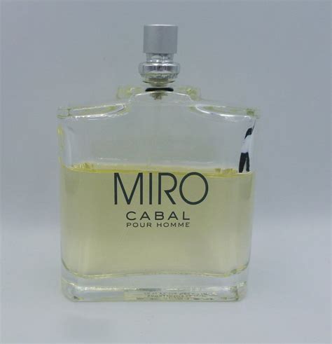 miro cabal pour homme eau de toilette 100ml